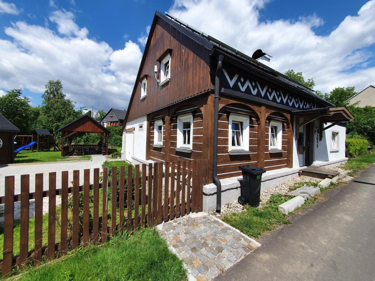 Chalupa Království Šluknov Esterno foto